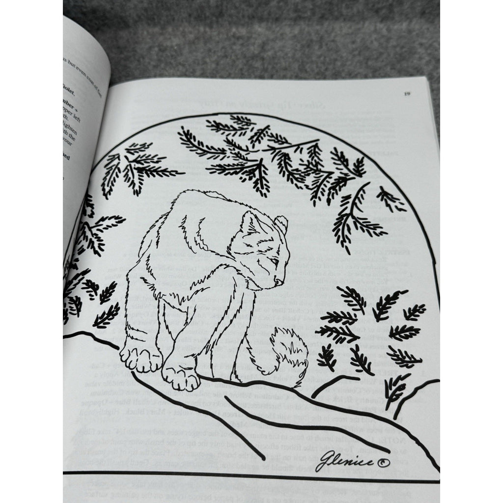 Bitterroot Backroads 7 Glenice Moore 2002 Wildlife Tole Painting Patterns Book