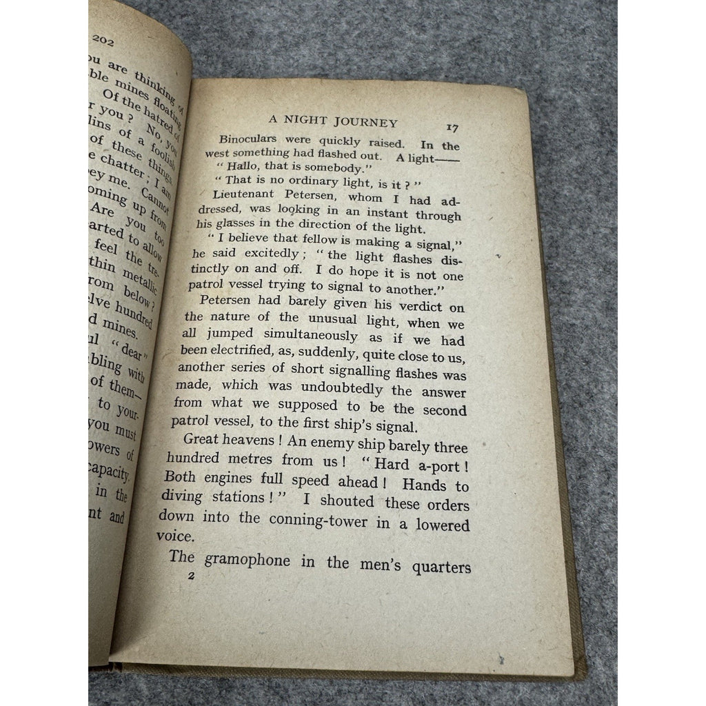 1919 U Boat 202 War Diary German Submarine WWI von Spiegel First UK Edition