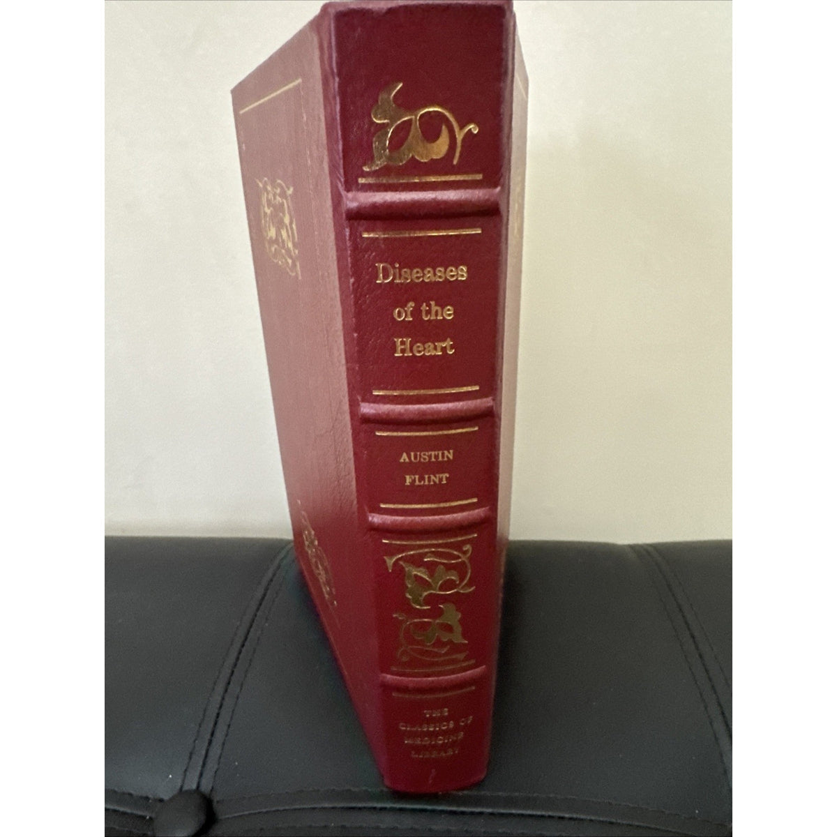 Classics of Medicine Library Diseases of the Heart Austin Flint Fine Leather HC