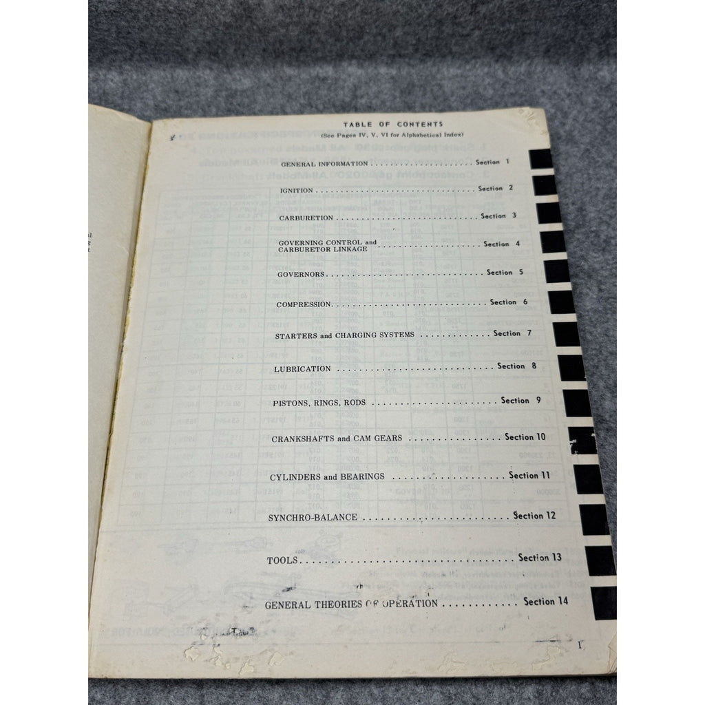 Vintage Briggs & Stratton Service Repair Manual 270962 Small Engine L-Head