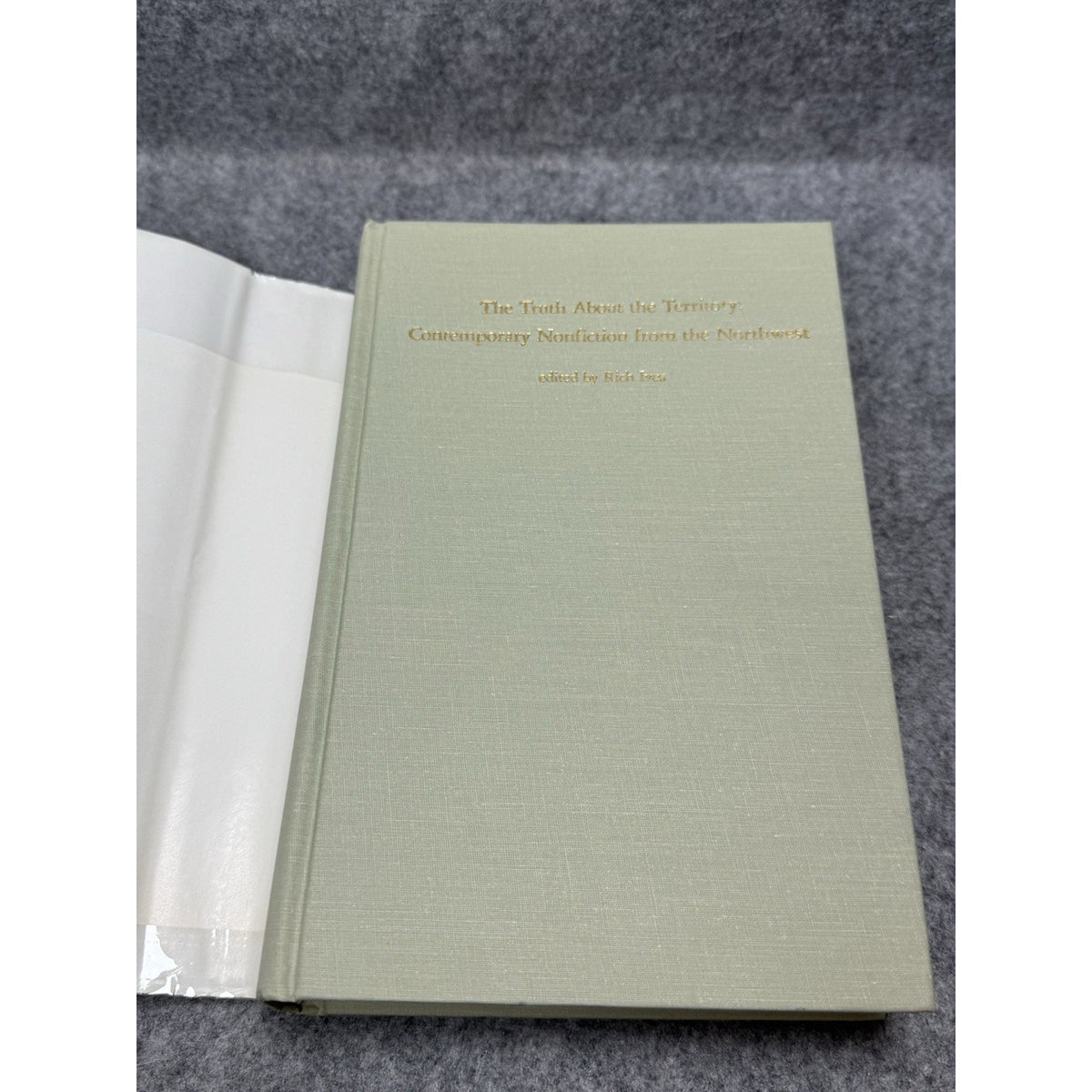 1987 Truth About Territory 1st Ed HC Raymond Carver Annie Dillard Ken Kesey