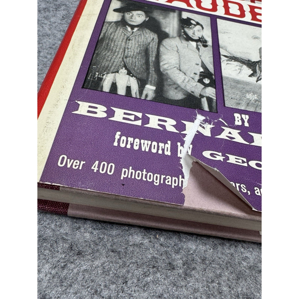 1961 A Pictorial History of Vaudeville Bernard Sobel Hardcover DJ Theater 2x