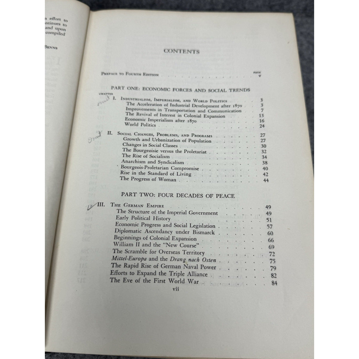 1950 European History Since 1870 F. Lee Benns 4th Edition Hardcover