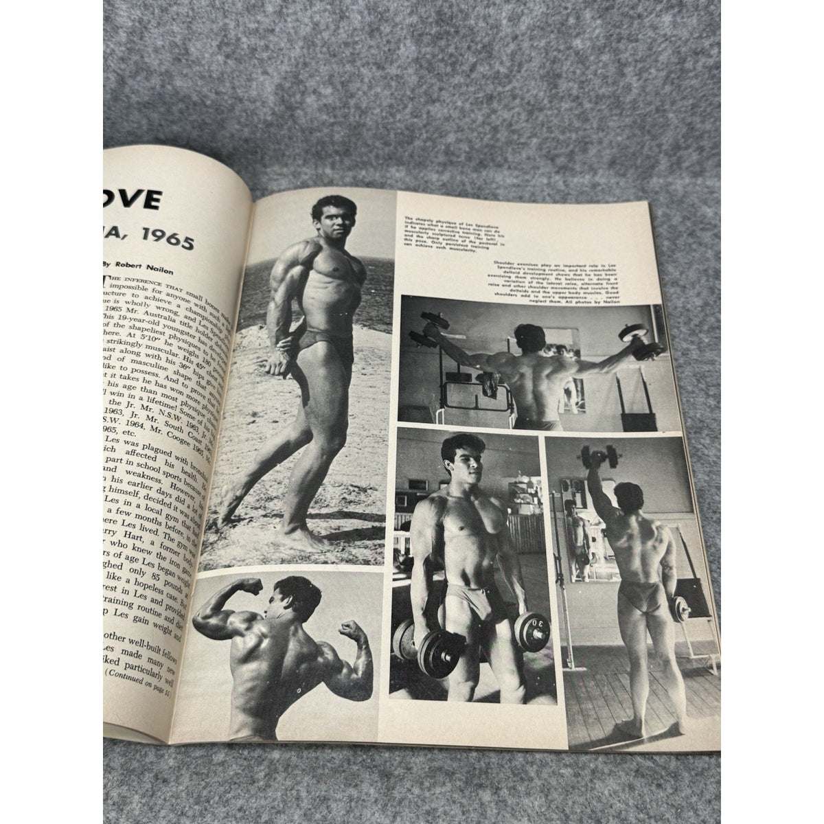 Muscular Development May 1966 Les Spendlove Elmo Santiago Bodybuilding Magazine