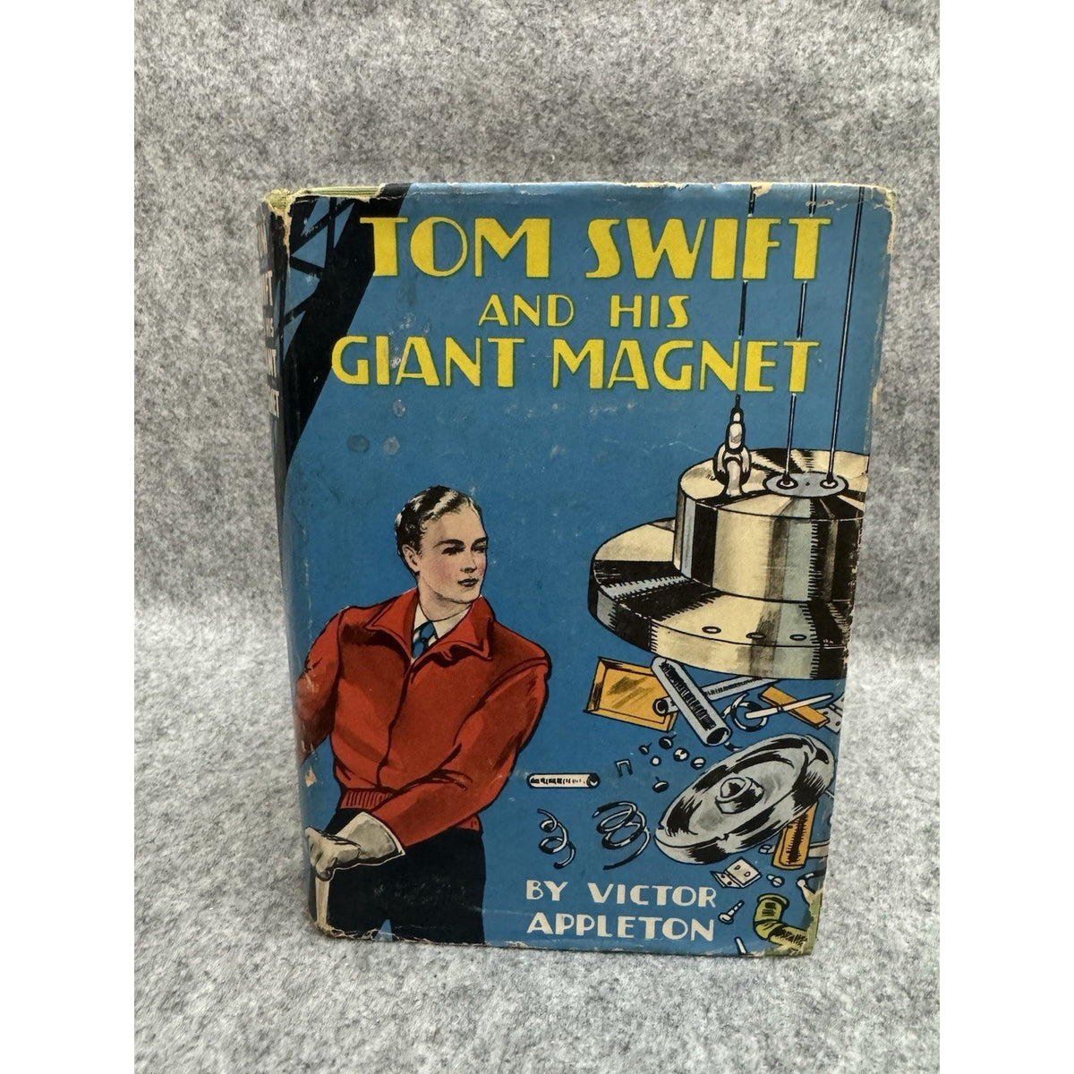 Tom Swift and His Giant Magnet 1932 Victor Appleton HC DJ Whitman 2169