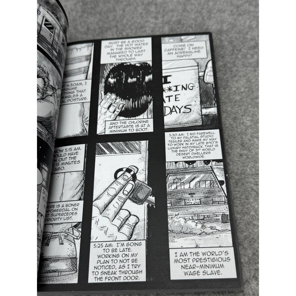 Impossible Space Tales of the Last Pit Stop Dan Nokes Signed Original Sketch