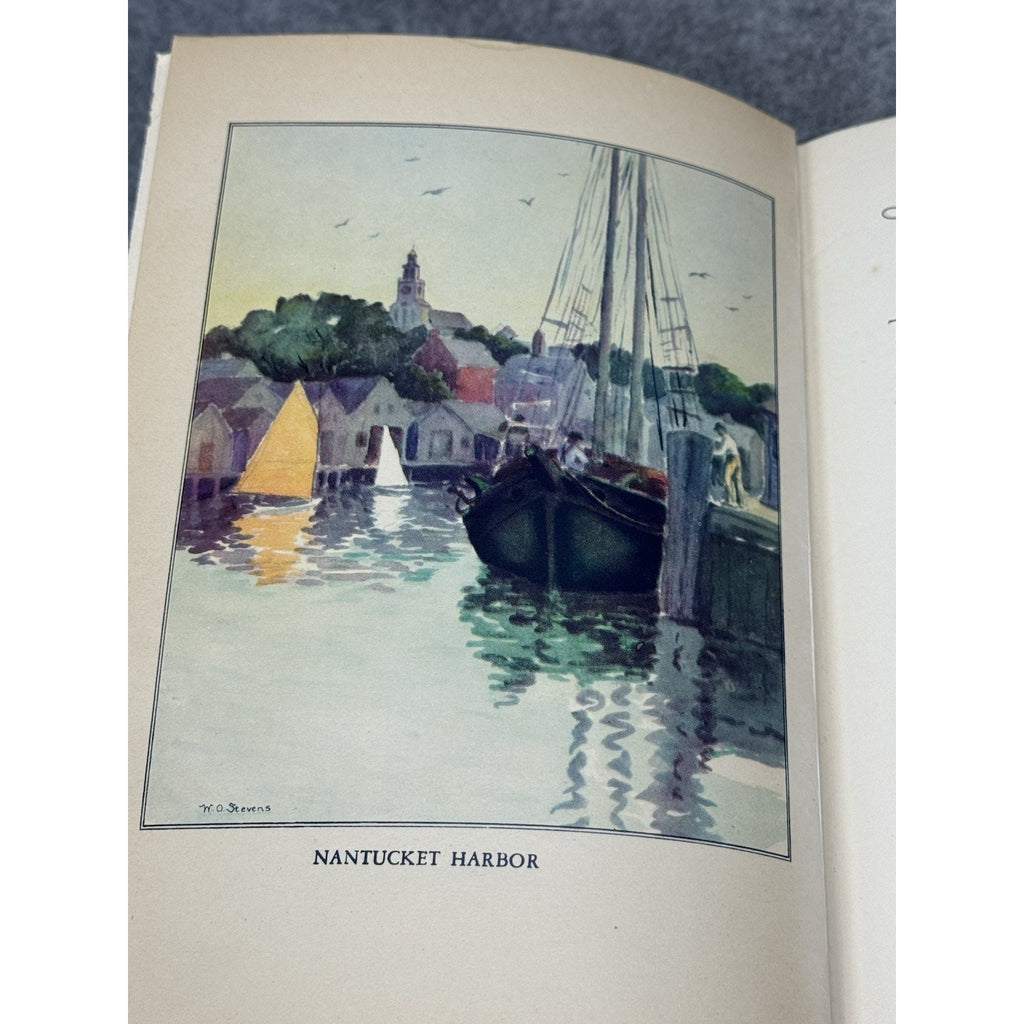 Nantucket Far-Away Island William Oliver Stevens Signed Illustrated 1937 HC