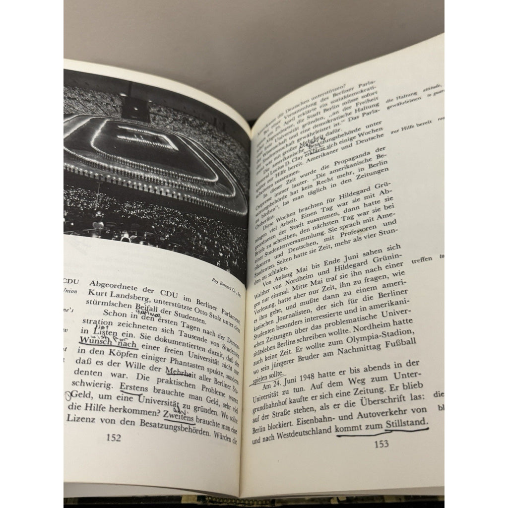 Im Wandel der Jahre 3rd Ed Harold von Hofe HC 1964 German Reader