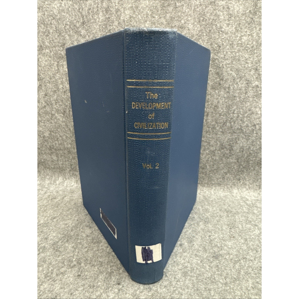 The development of civilization vol. 2 1962 HC