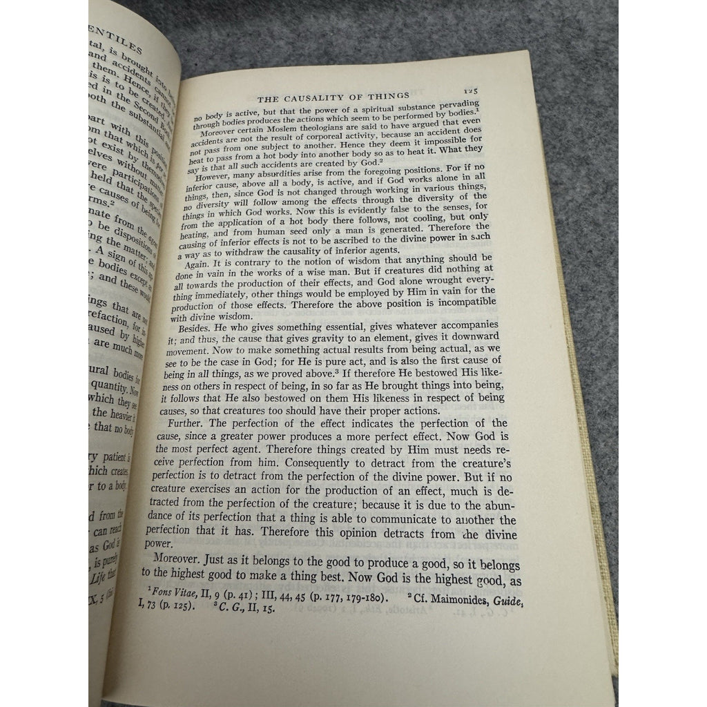 1945 Basic Writings of Saint Thomas Aquinas Vol 2 HC Random House