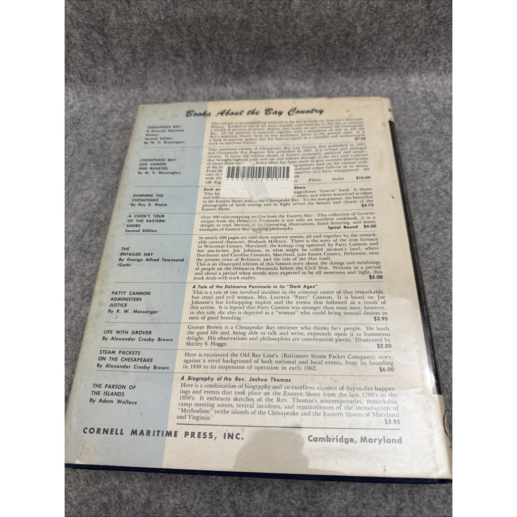 This Was Chesapeake Bay by Robert H. Burgess (1963, Hardcover)