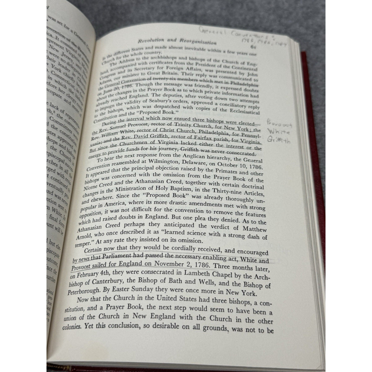 The Episcopal Church in the United States James Thayer Addison 1969 Hardcover