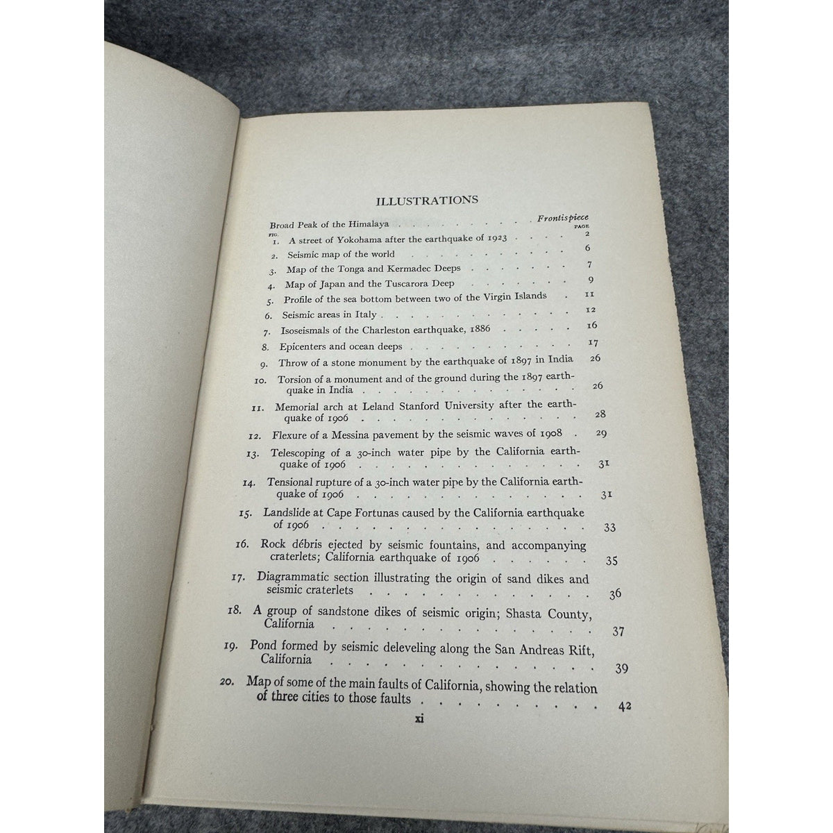 1926 Our Mobile Earth Reginald Daly First Edition Illustrated Geology Volcanoes