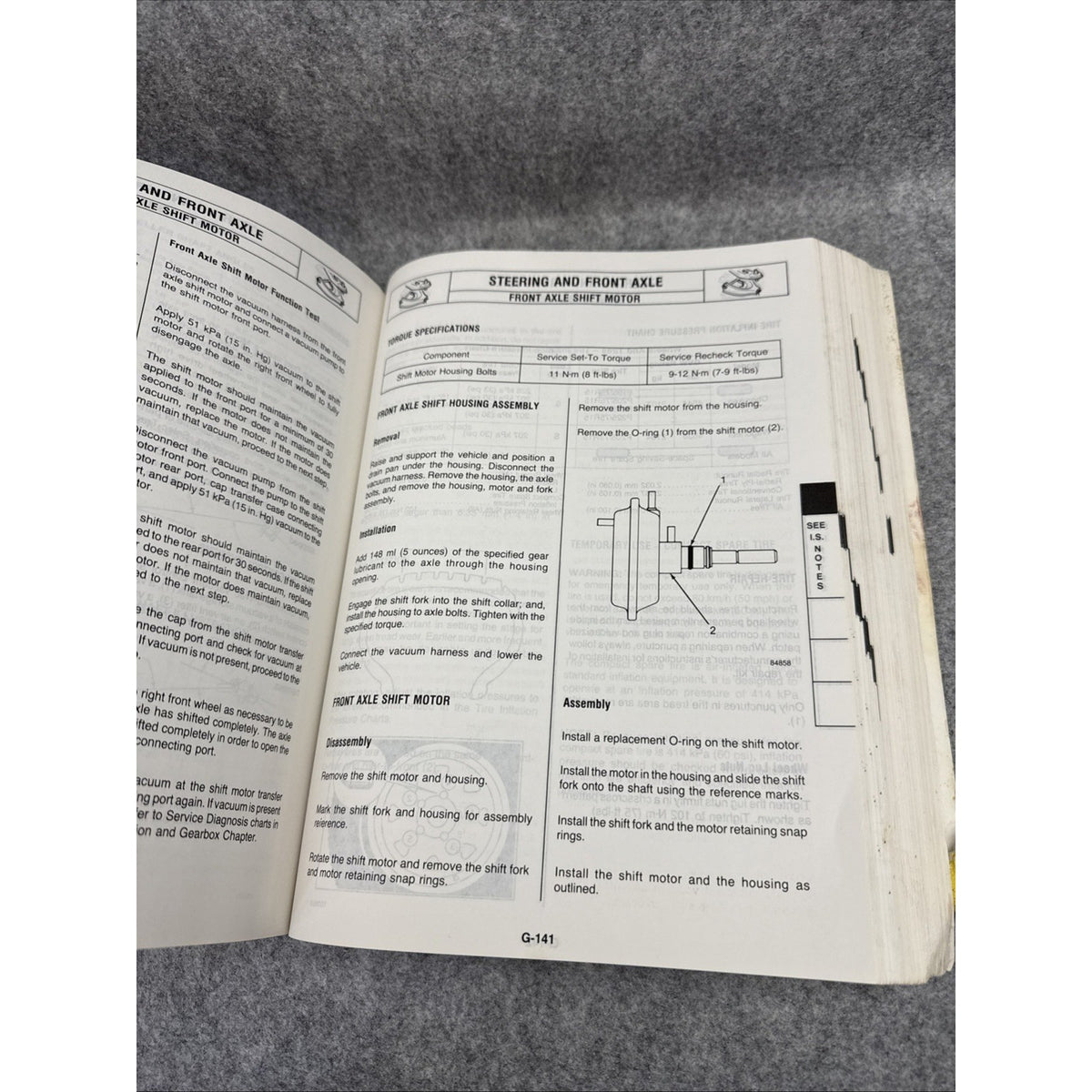 1985 Jeep Cherokee/Wagoneer Workshop Manual - M.R.244 Mechanical