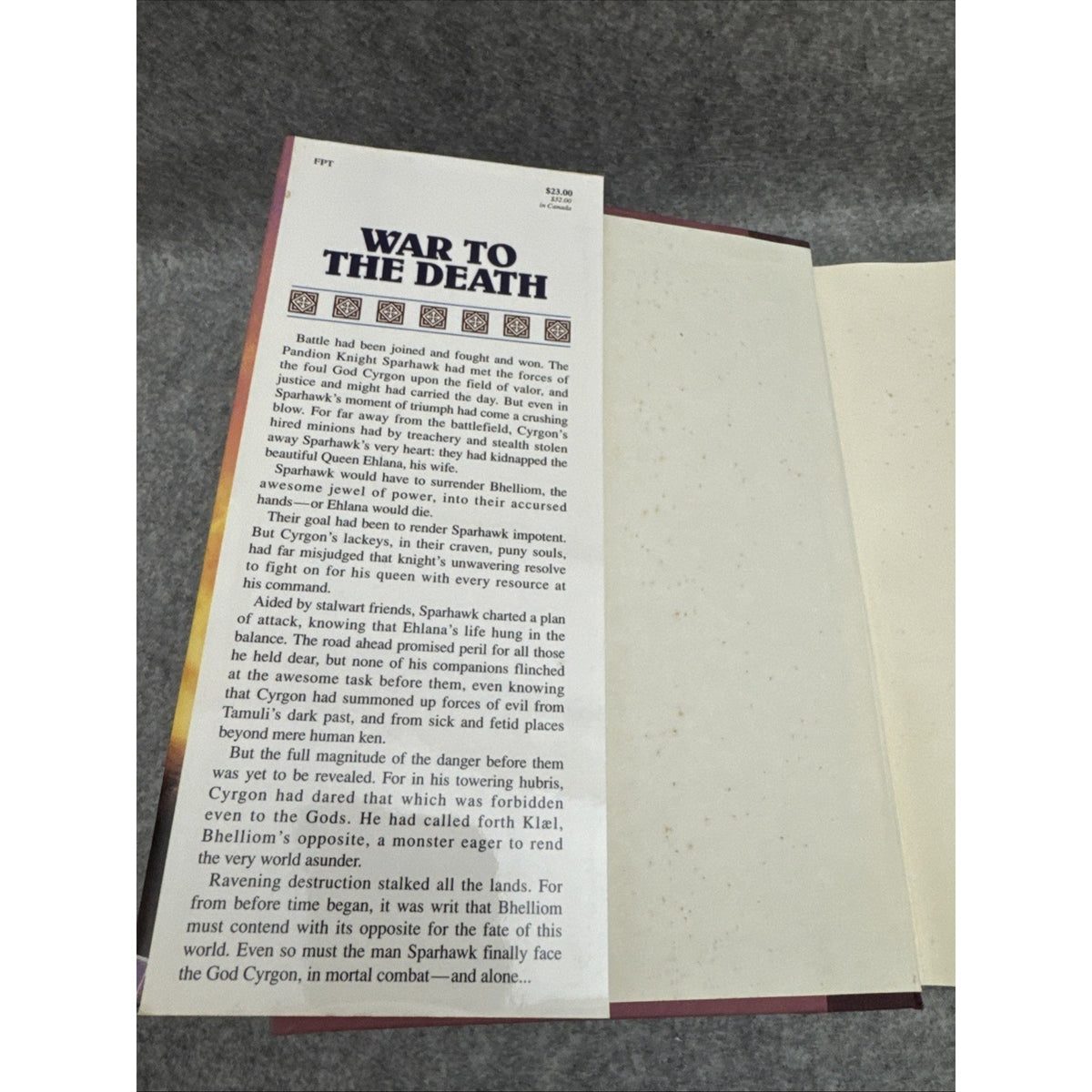 Eddings, David - The Hidden City [The Tamuli #3] HCDJ 1st Edition 1994
