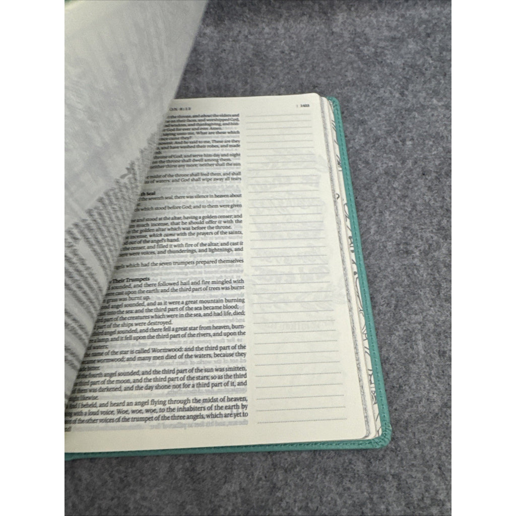 KJV Holy Bible, My Promise Bible, Faux Leather Hardcover w/Bible Tabs, Color...