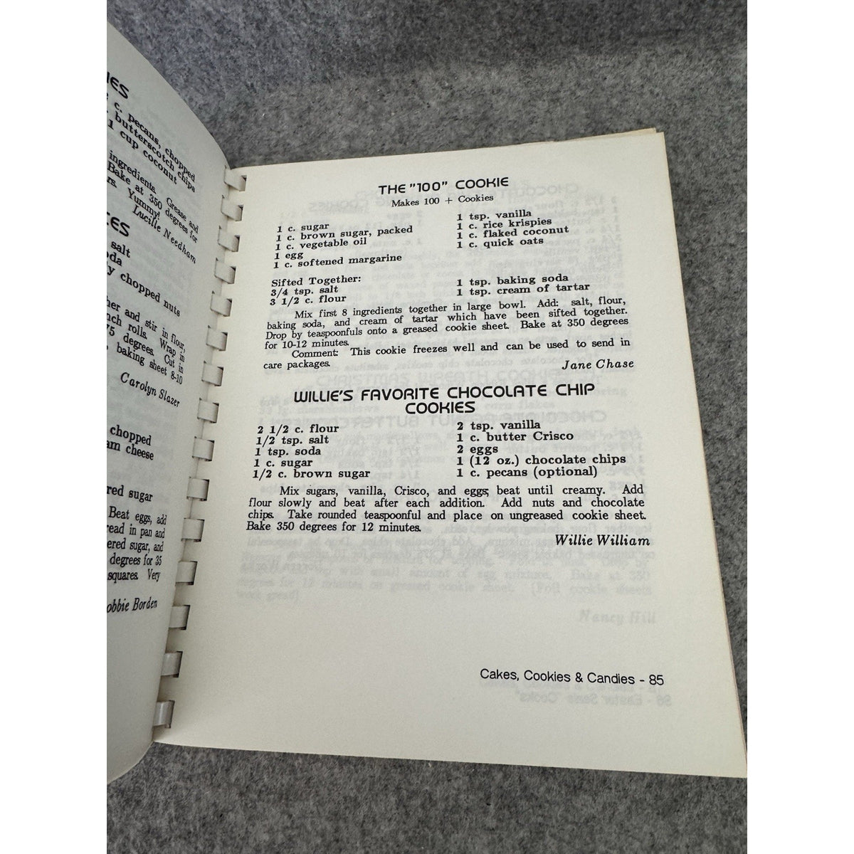 1989 Easter Seals Cooks Cookbook San Antonio TX Spiral Bound Recipes