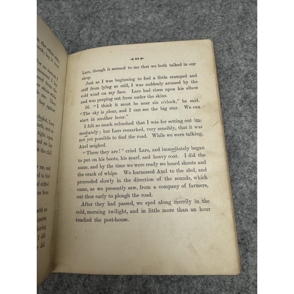 1899 Cyr’s Fourth Reader Ellen M Cyr Ginn & Co Antique School Reader HC