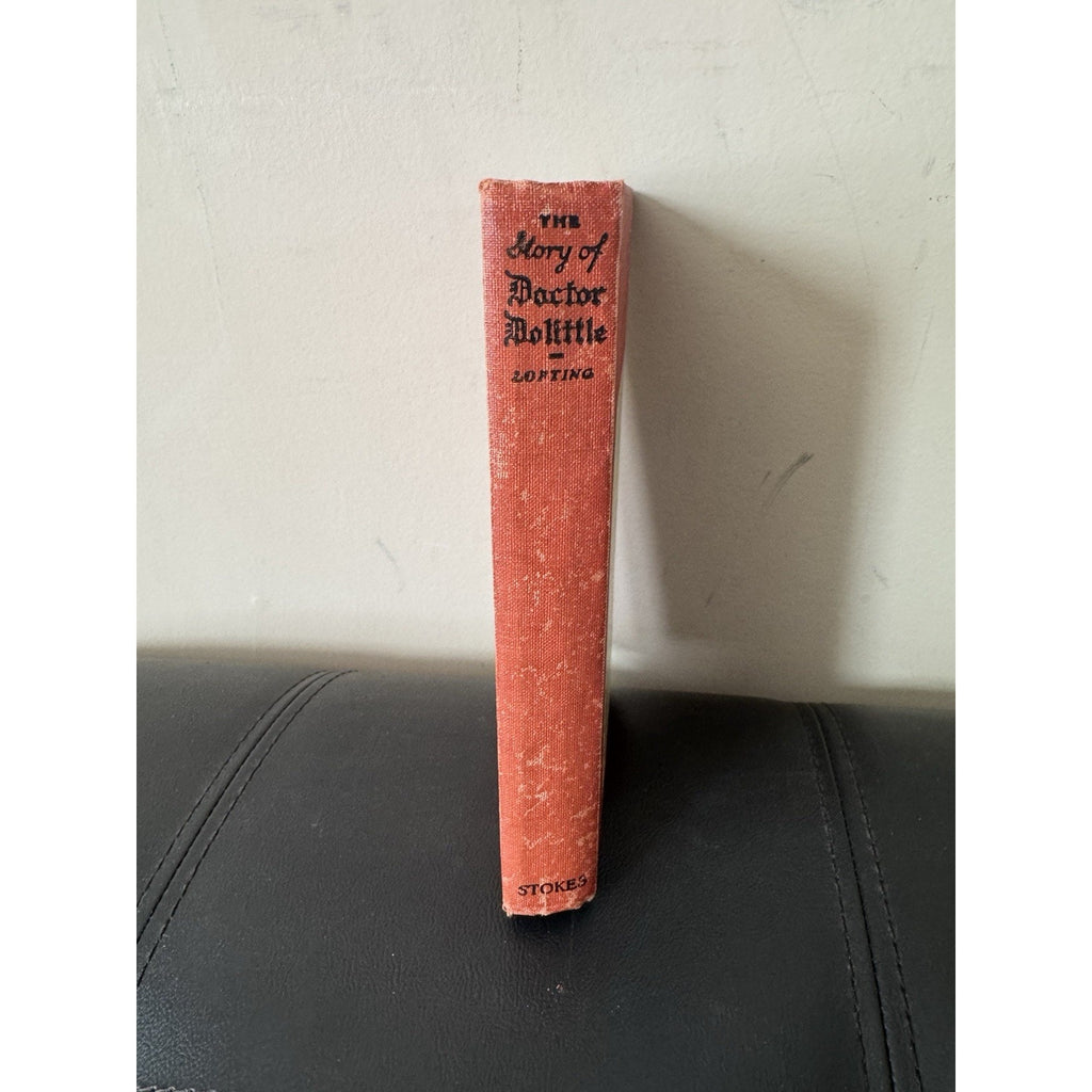 Story of Doctor Dolittle Hugh Lofting 1941 Stokes HC Vintage