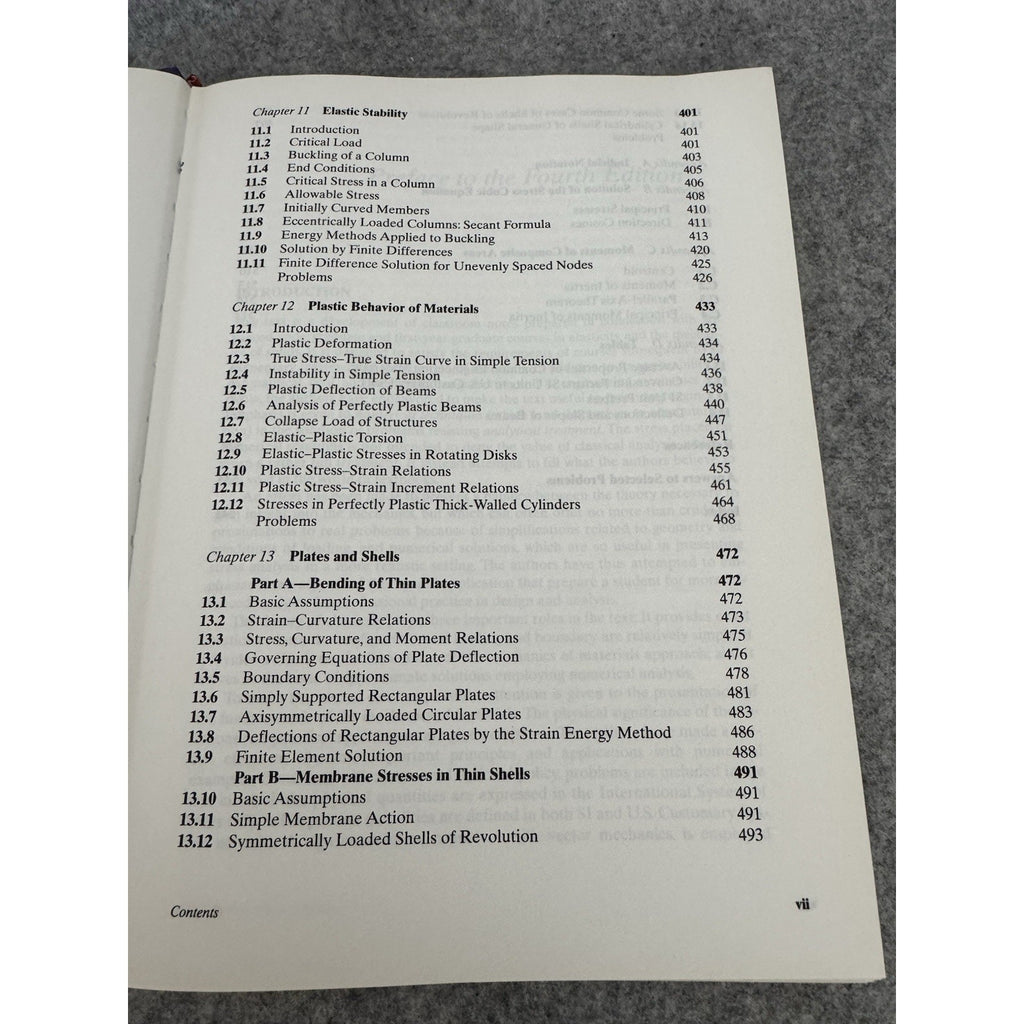 Advanced Strength & Applied Elasticity 4th Ed HC 2004 Taiwan ISBN 9867491920
