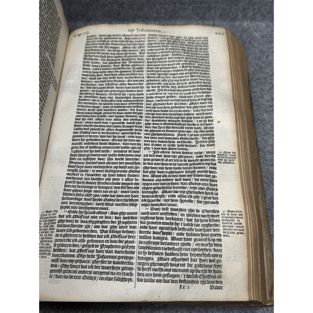 1660 Erasmus Paraphrasis New Testament Dutch Folio Thomas Fonteyn