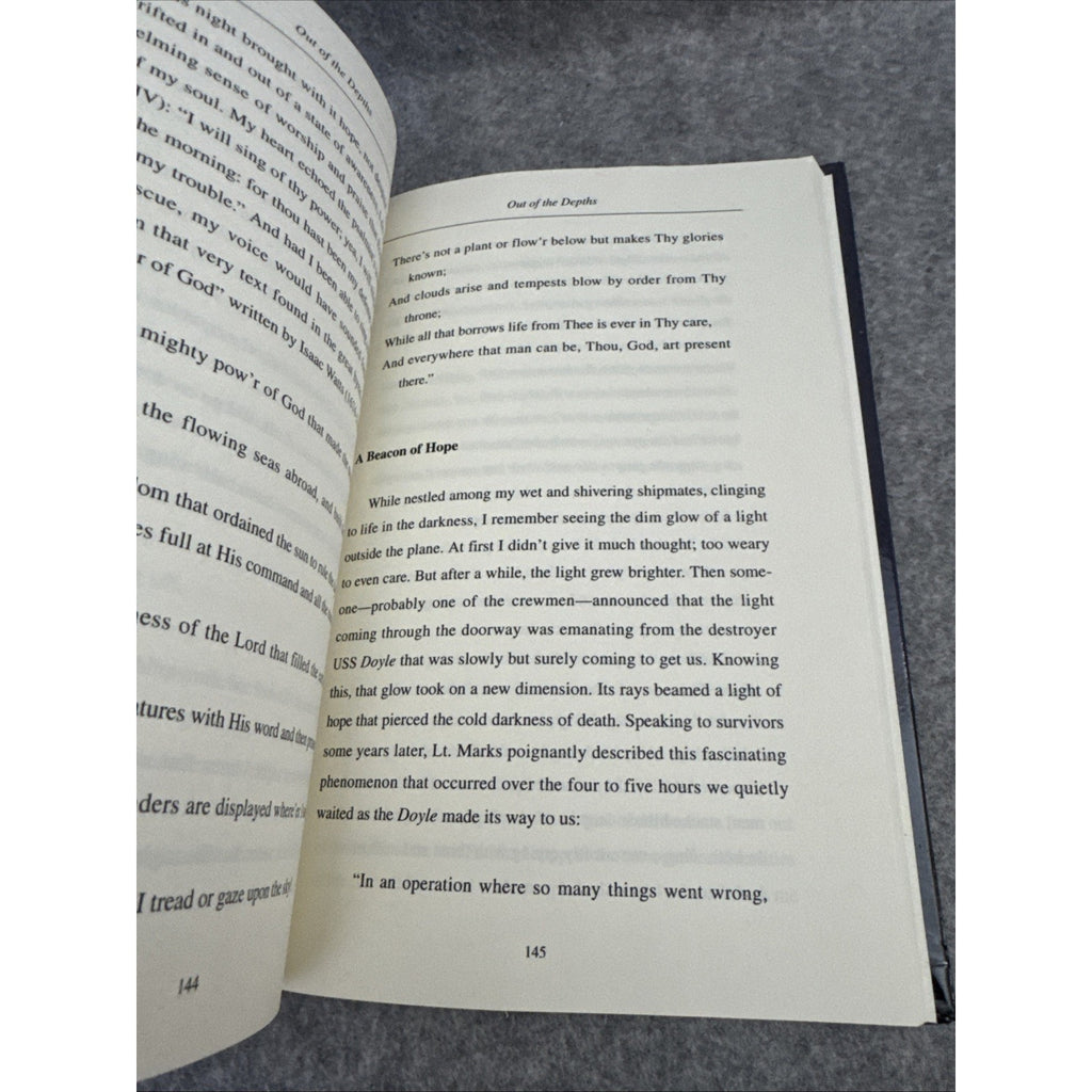 Out of the Depths by Edgar Harrell | Signed Hardcover (2005)