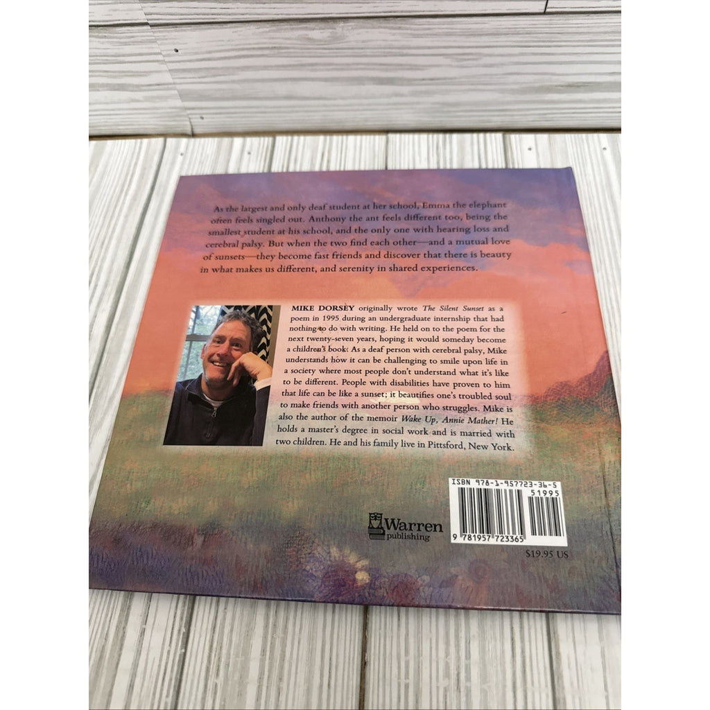 Silent Sunset by Mike Dorsey (2022, Hardcover)