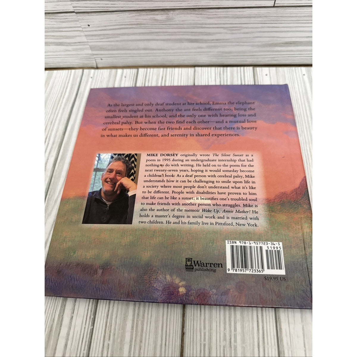Silent Sunset by Mike Dorsey (2022, Hardcover)
