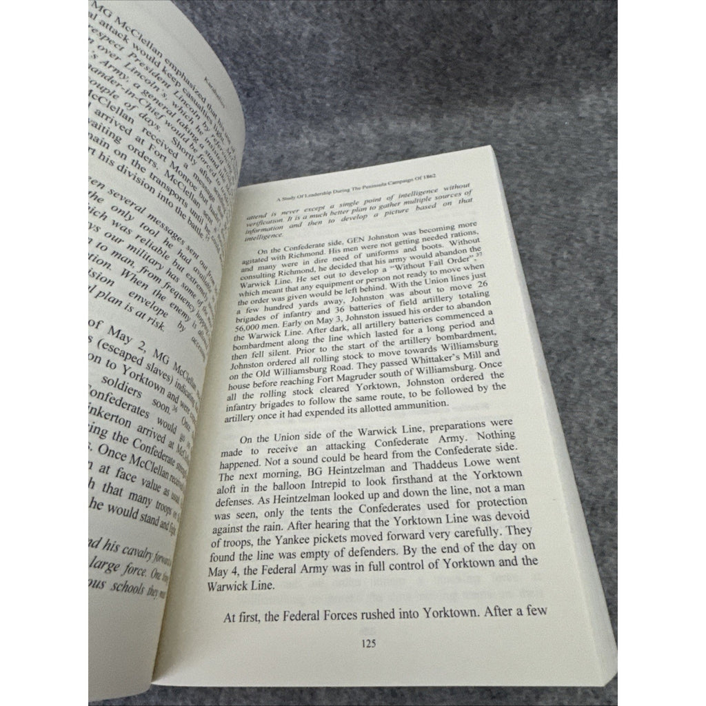 A Study of Leadership During the 1862 Peninsula Campaign by George N. Karahalios