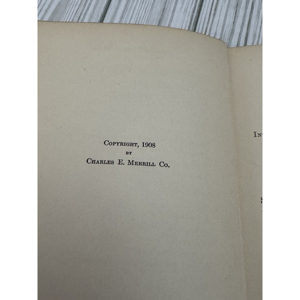 Silas Marner George Eliot Merrill’s English Texts 1908 HC Vintage