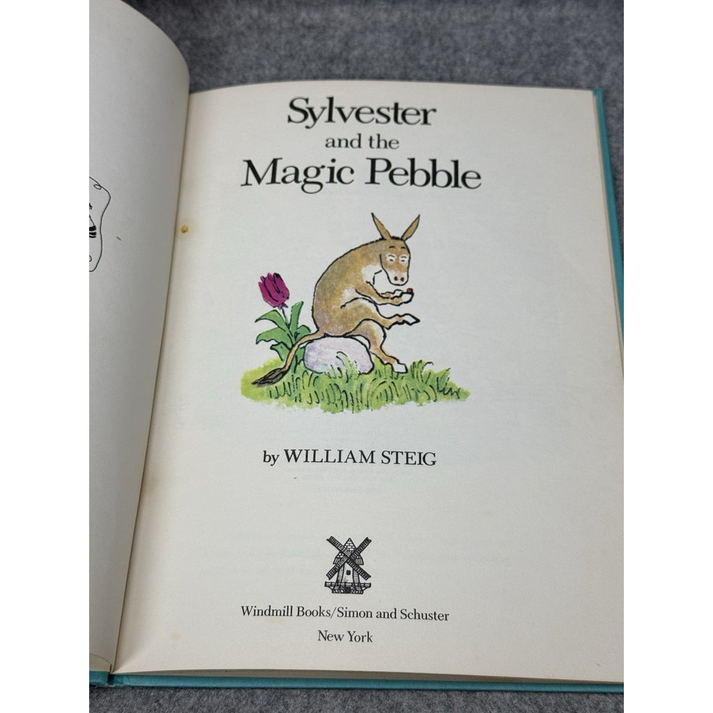 Sylvester and the Magic Pebble William Steig HC Children’s Choice Book Club