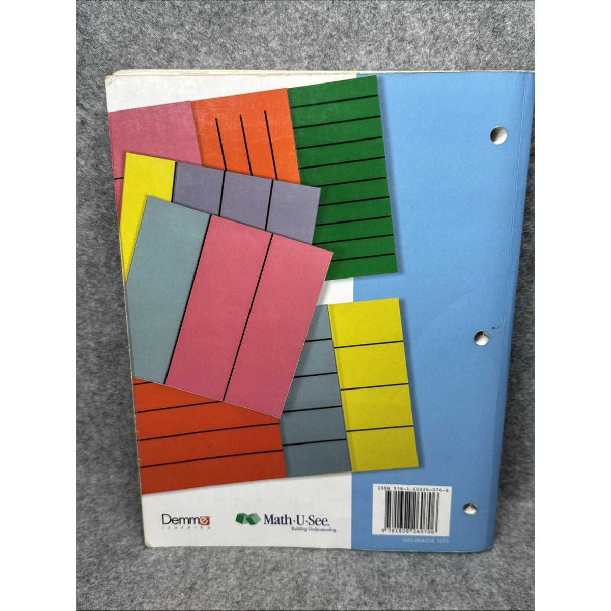 Epsilon Student Workbook : Fractions by Math-U-See (2013, Trade Paperback) USED