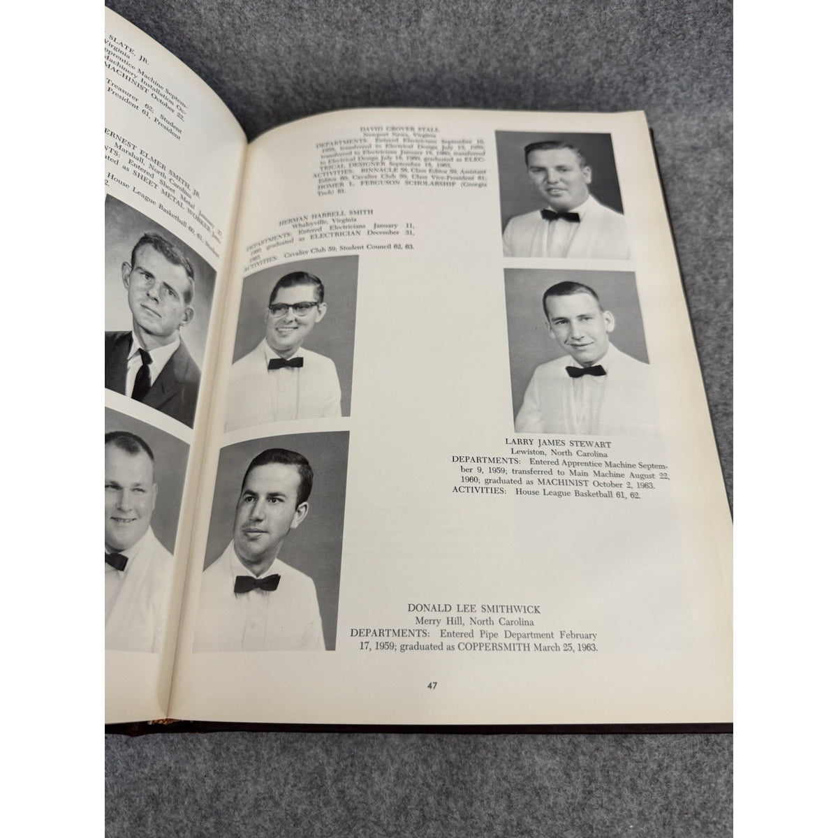 1963 The Binnacle Newport News Shipbuilding Apprentice School Yearbook