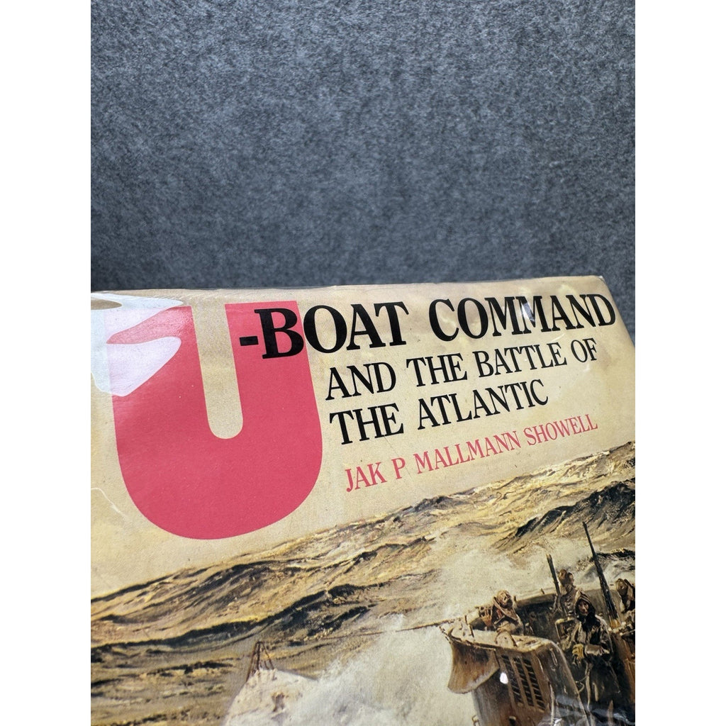 WWII U-Boat Command Signed U-505 Hans Goebeler Ernst Schmidt 1st Edition