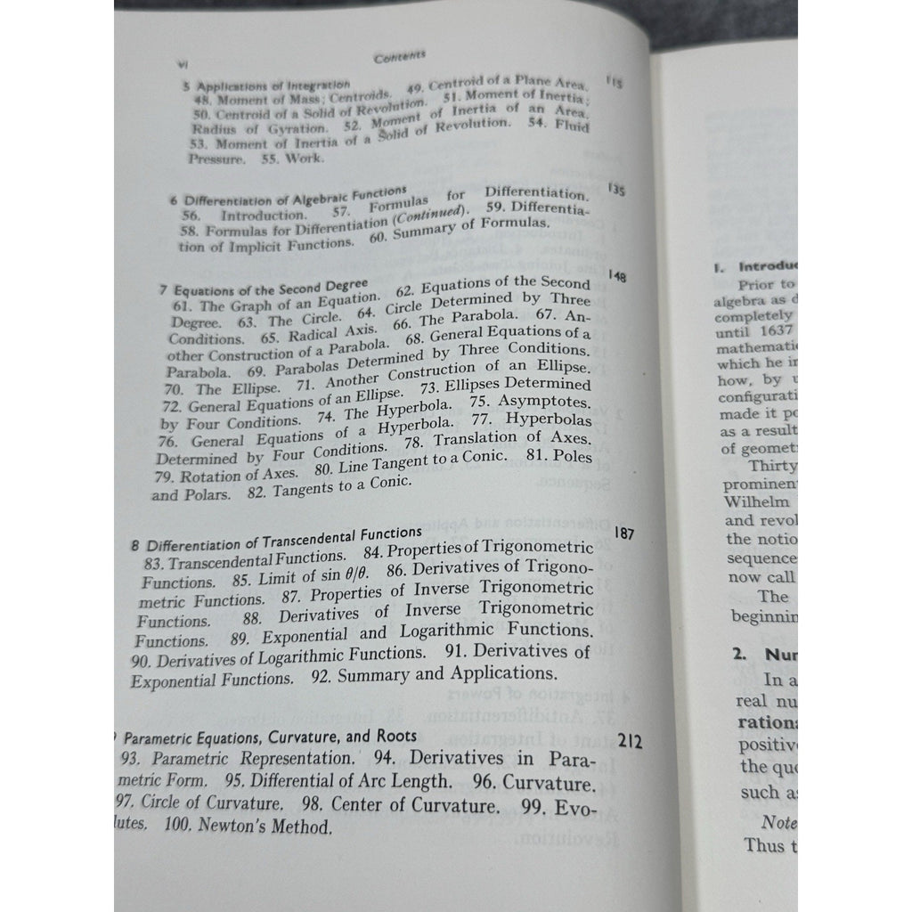 1960 Calculus with Analytic Geometry Thurman S Peterson HC Harper & Row