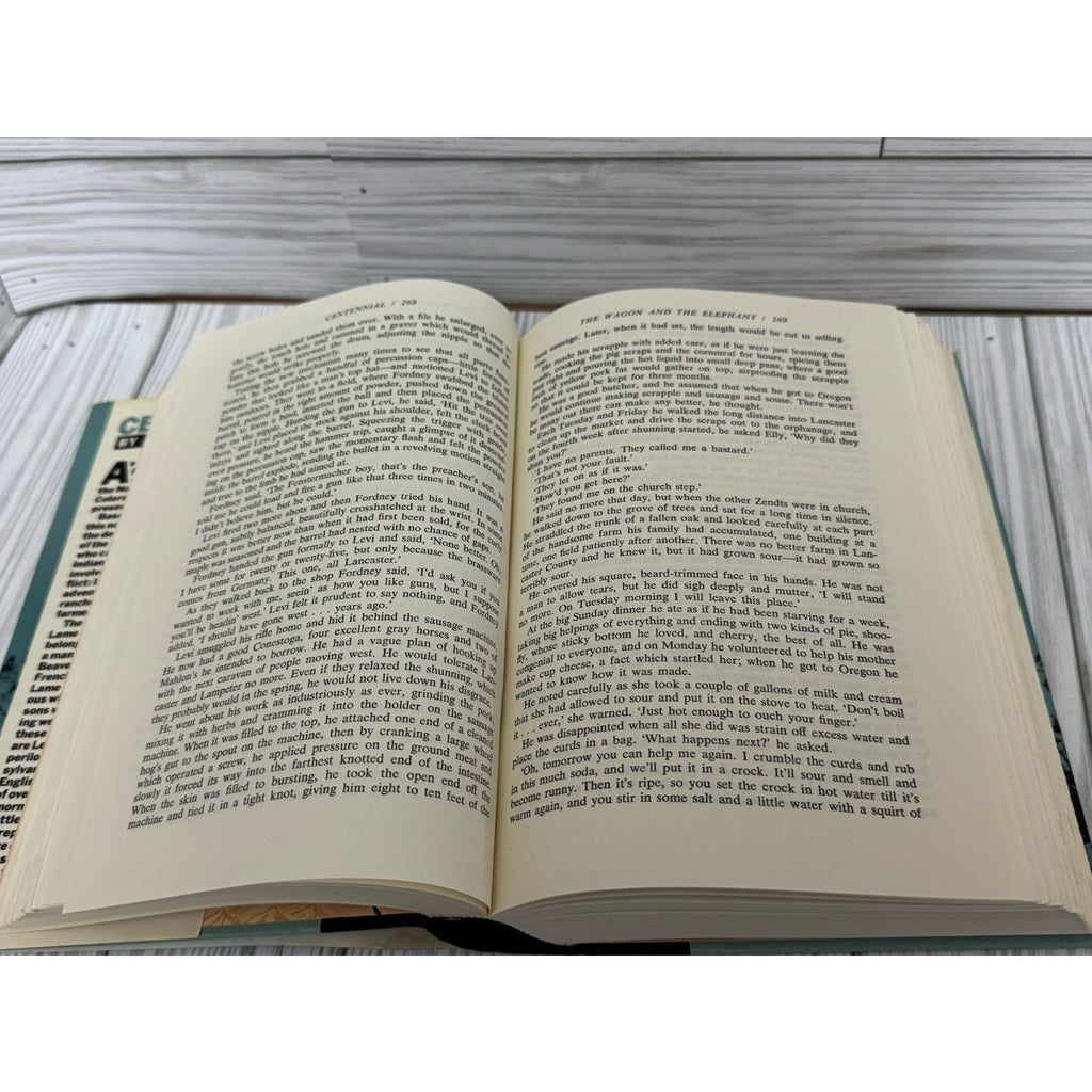 Centennial James A Michener 1974 HC Dust Jacket Random House Vintage Cover