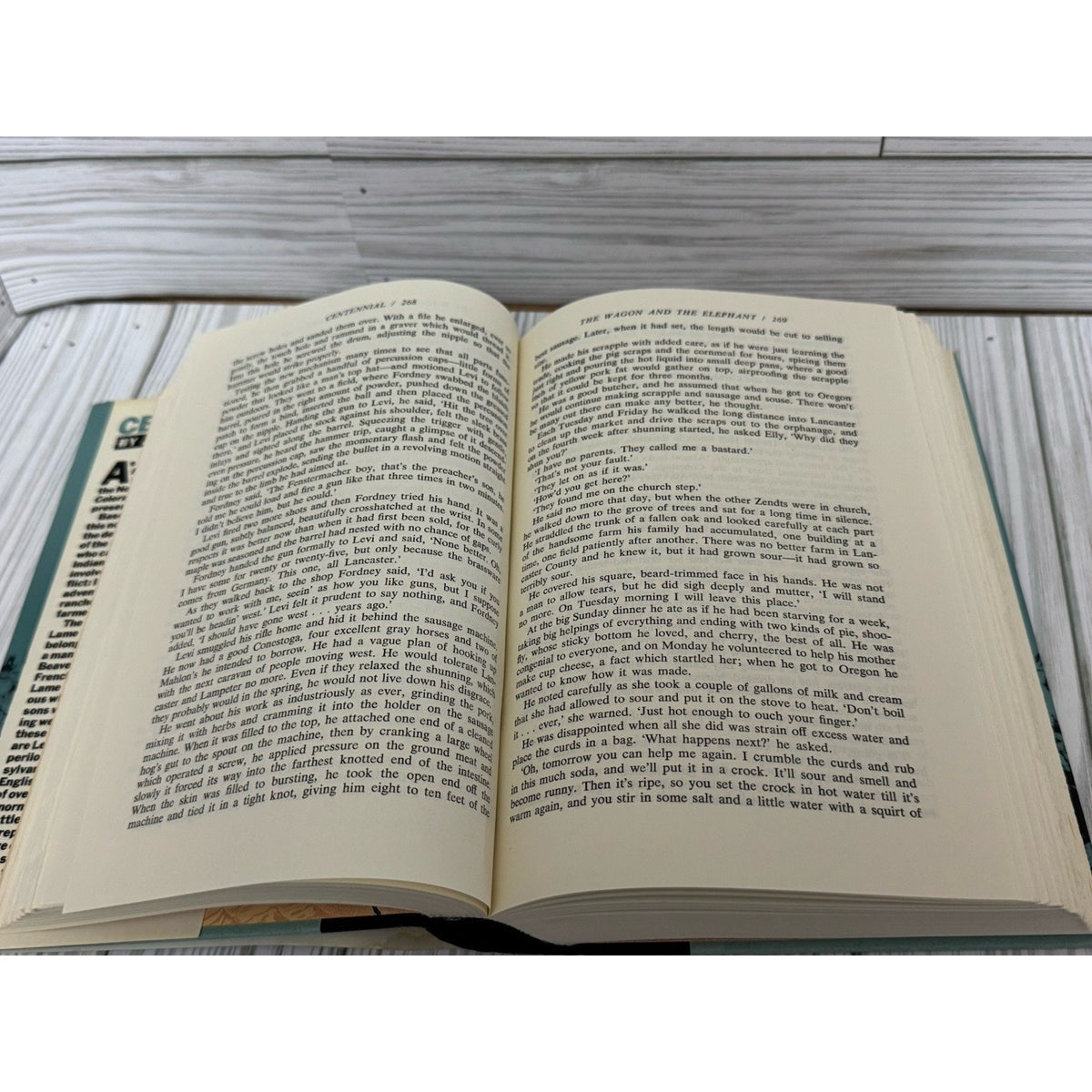 Centennial James A Michener 1974 HC Dust Jacket Random House Vintage Cover