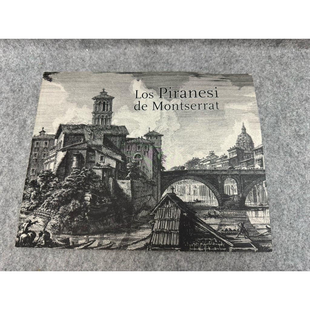Los Piranesi de Montserrat 2006 Softcover Exhibition Catalog Spanish Art