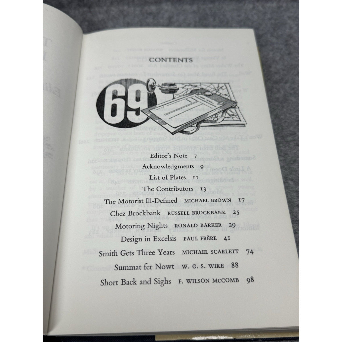 1972 The Racer’s and Driver’s Reader Anthony Harding First Edition HC DJ