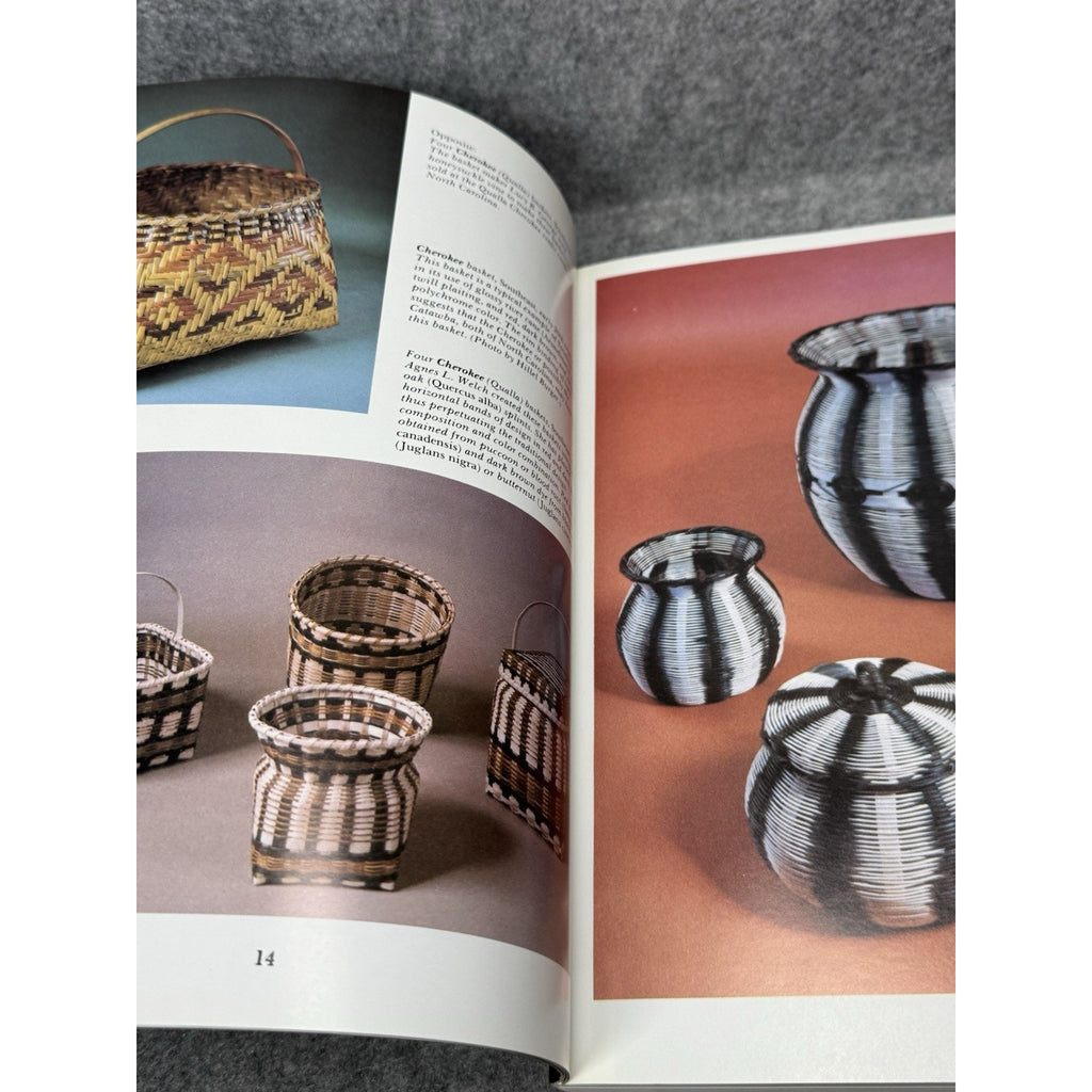 1986 Indian Baskets Turnbaugh Native American Basketry Illustrated Reference