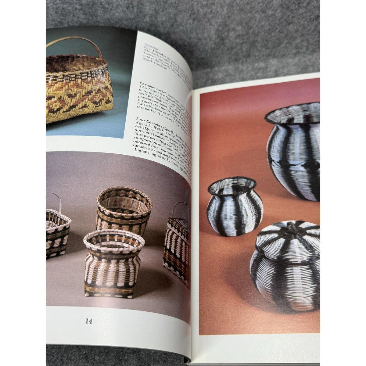 1986 Indian Baskets Turnbaugh Native American Basketry Illustrated Reference