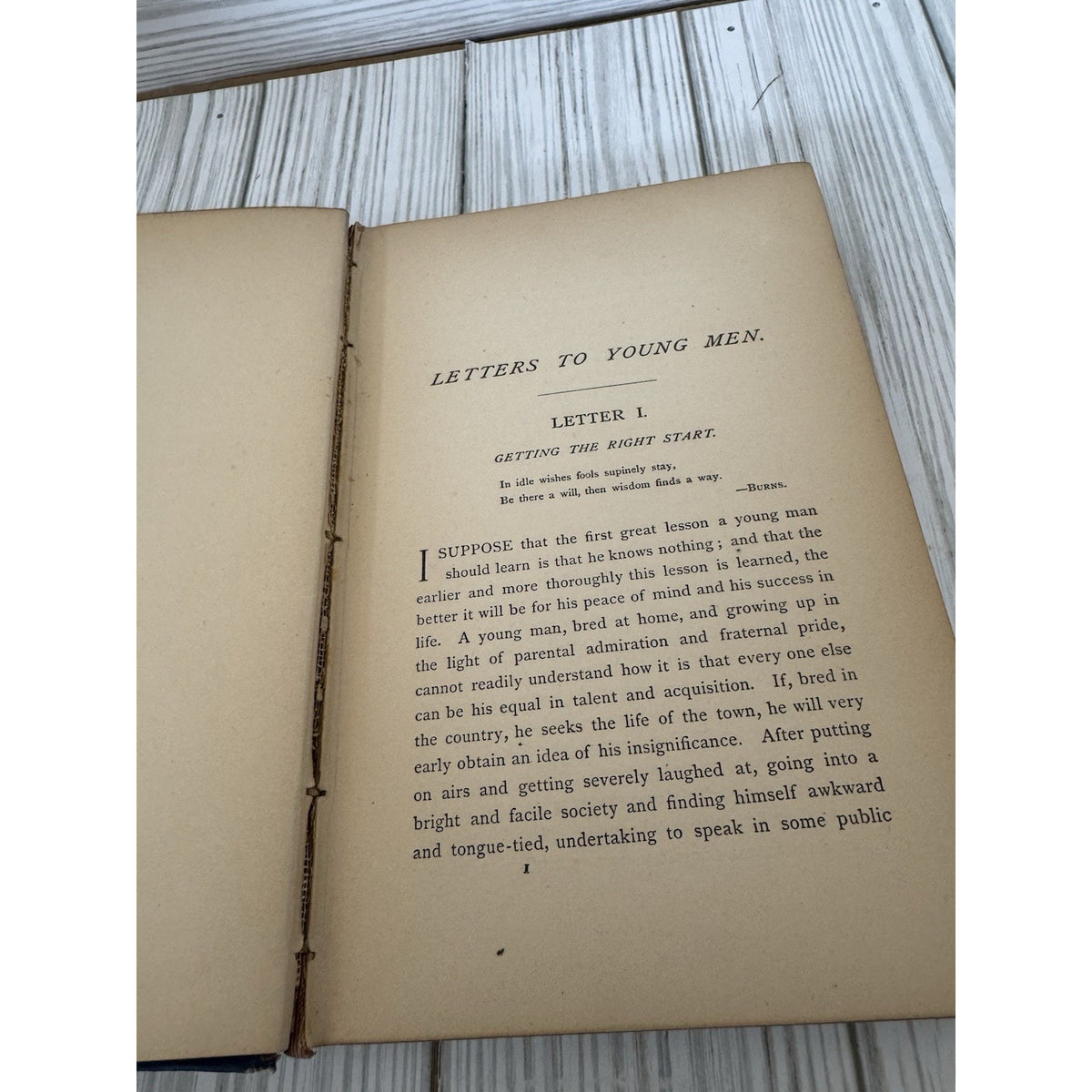 Titcomb’s Letters to Young People JG Holland 1882 HC Scribner Vintage