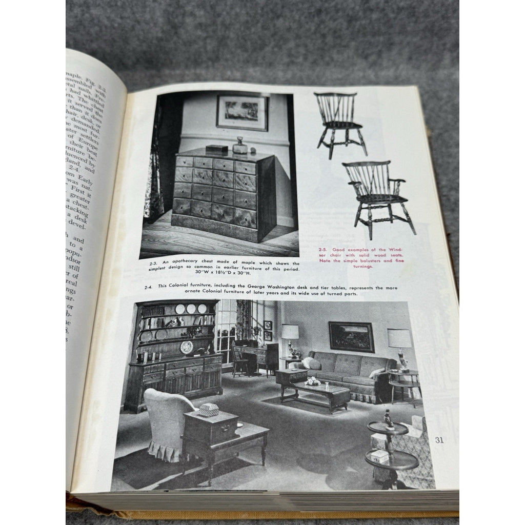 1970 Cabinetmaking and Millwork John L Feirer Woodworking Illustrated HC DJ