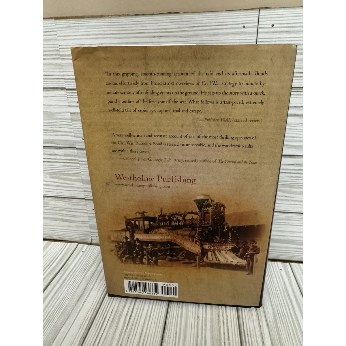 Stealing the General Russell S Bonds 2006 First Edition HC DJ Civil War