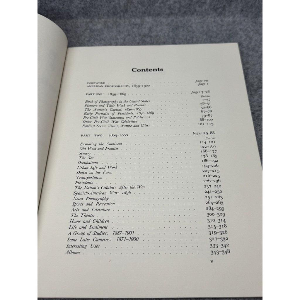 Image of America Early Photography 1839-1900 1957 Library of Congress Catalog