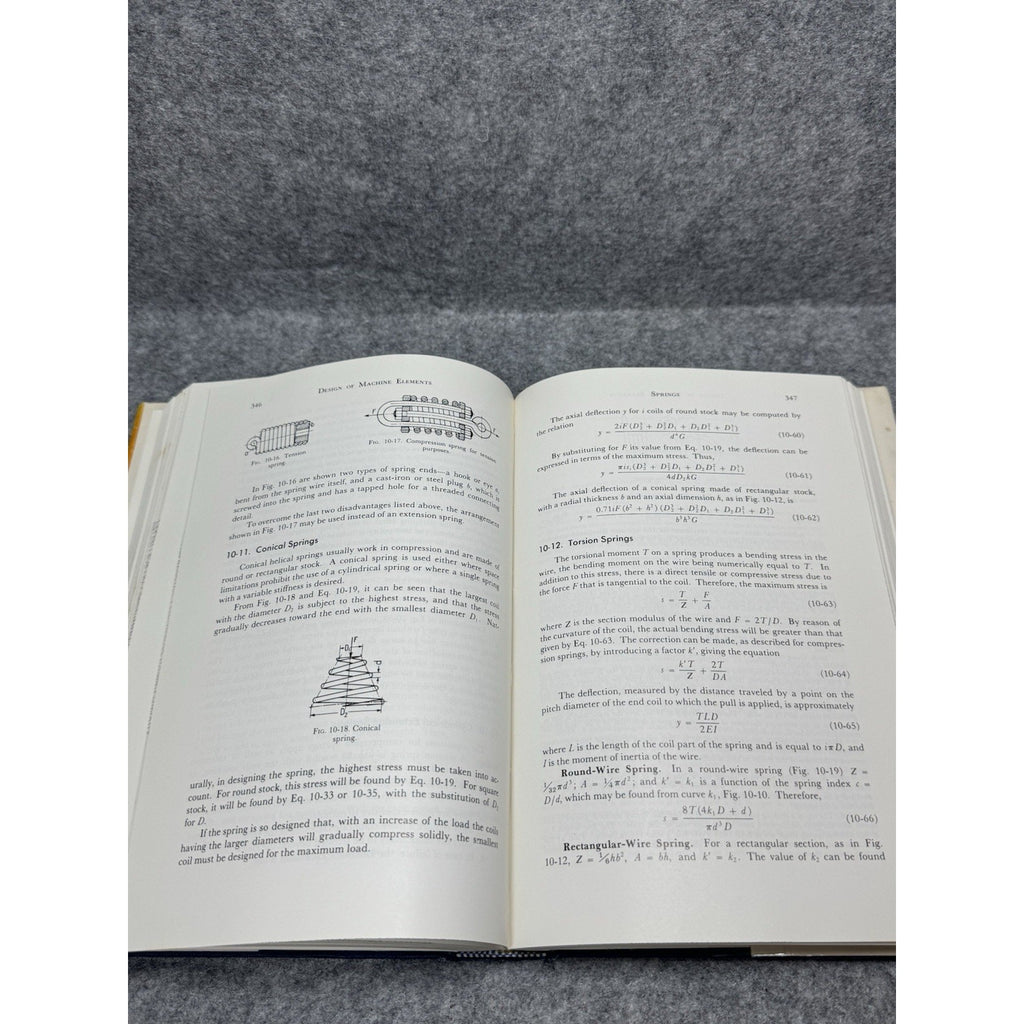 Mechanical Design of Machines 4th Ed 1968 Siegel Maleev Hartman HC DJ