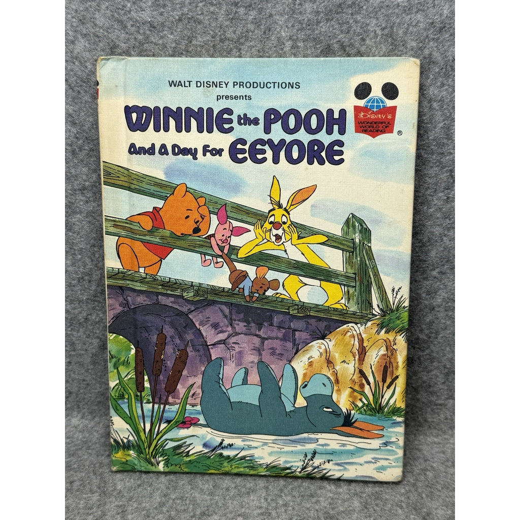 Winnie the Pooh and a Day for Eeyore 1983 Disney Hardcover Book Club Edition