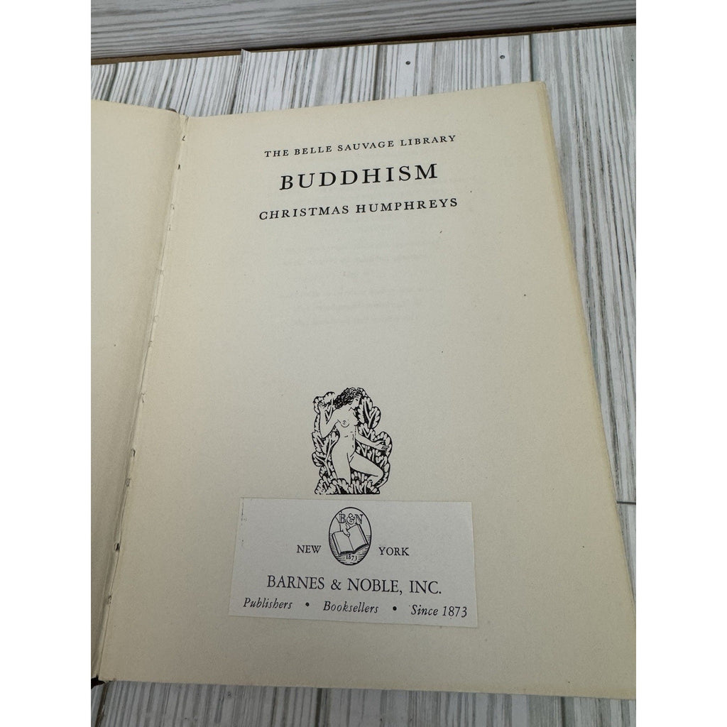 Buddhism Christmas Humphreys 1962 HC Cassell Belle Sauvage Library