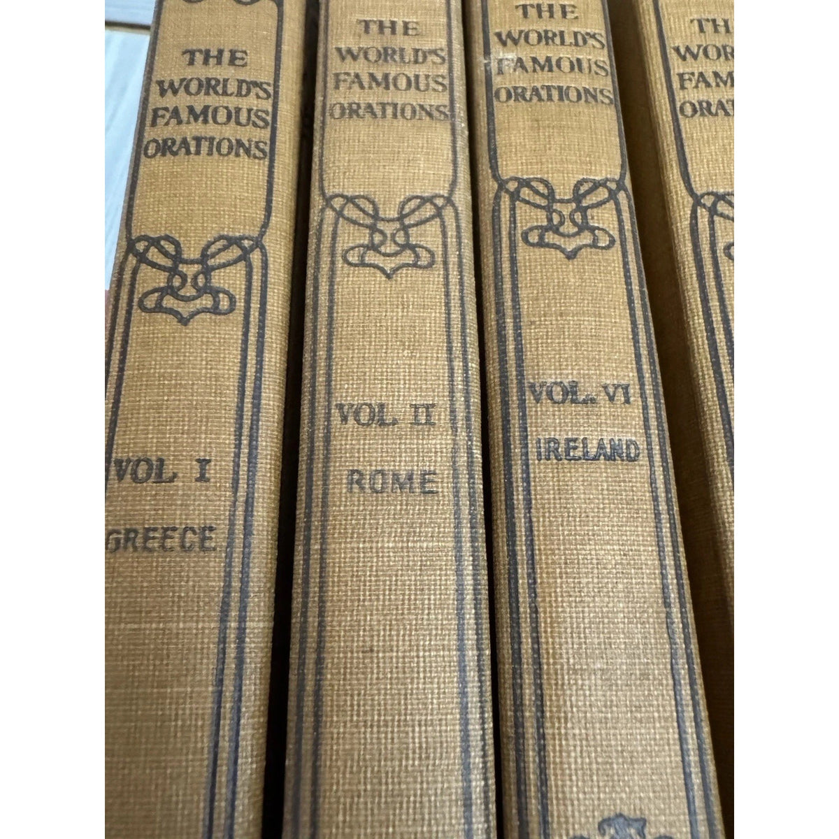 Worlds Famous Orations 1906 Funk Wagnalls 6 Vol Set Bryan Antique