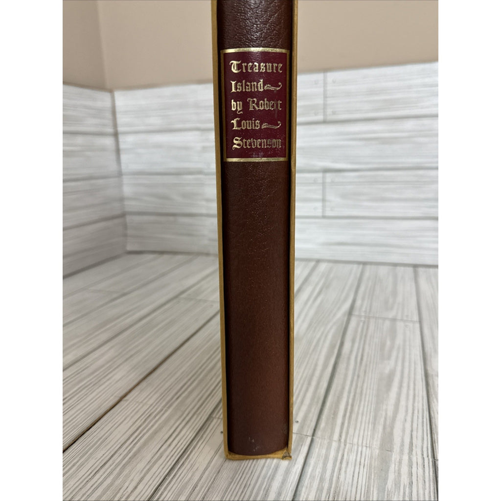 Treasure Island by Robert Louis Stevenson (1969) Heritage Press w/Case & Insert